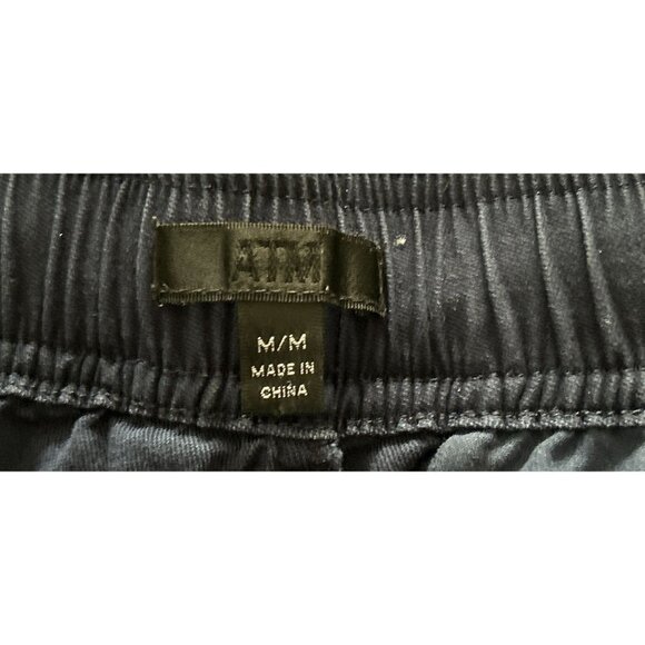 ATM Pants Adjustable waist Tapered Leg Pull-up Cotton Size Med - Picture 14 of 14